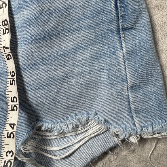 Levi’s Premium Women’s 501 Original Fit High Rise Denim Blue Jean Shorts 26 - Picture 5 of 16